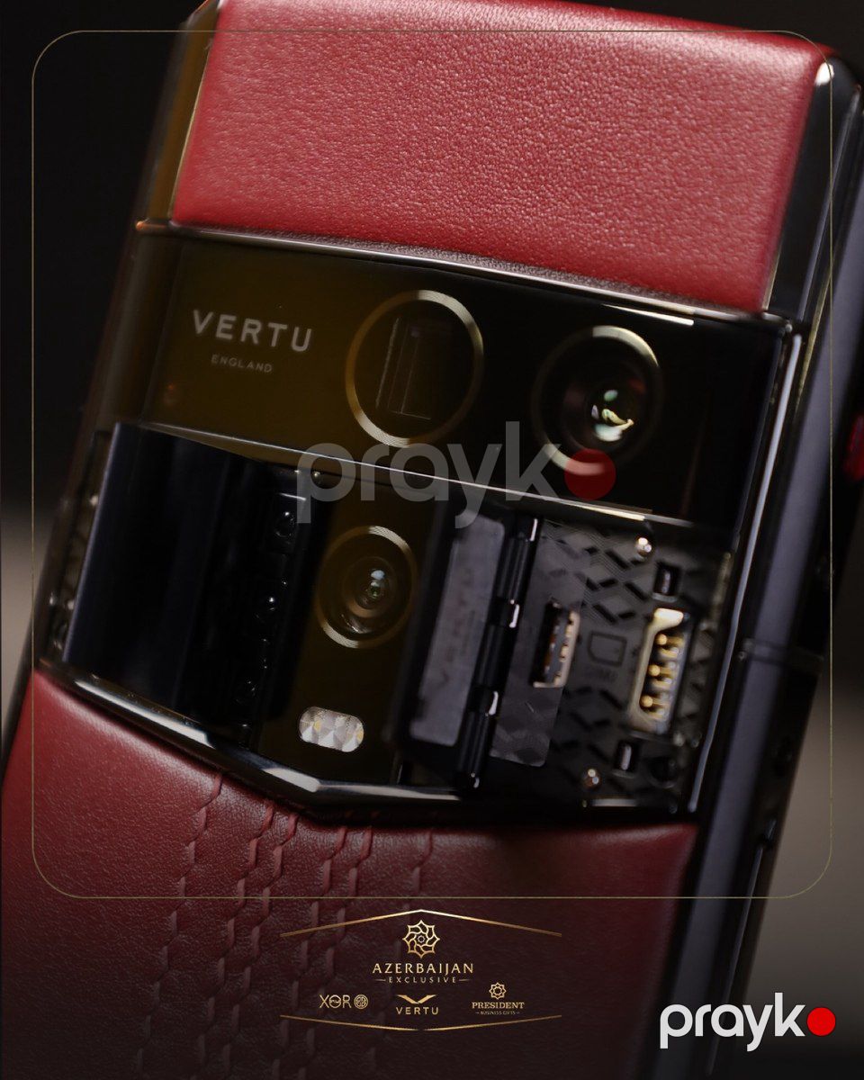 Vertu Agent Q Red Wine 1TB 2026 — Smartfonlar, Bakı (4)
