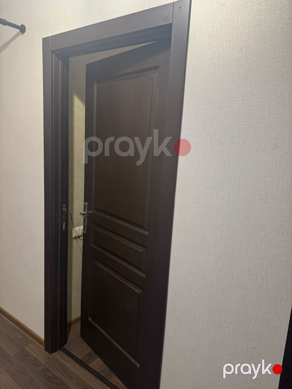 Məhsul: Daxili otaq qapısı komplekti - Rəng: tünd qəhvəyi — Pəncərələr, qapılar, balkonlar, Bakı (4)