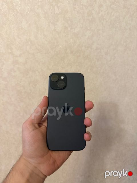 Apple iPhone 15 Black 128GB/6GB — Bakı