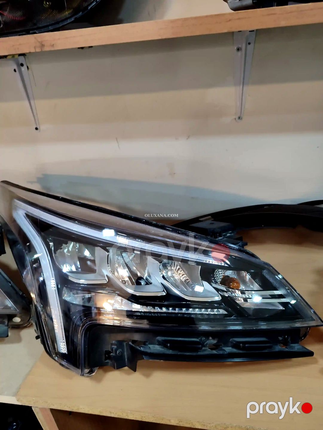 Kia Rio Fara — Avtomobil işığı, Bakı (2)