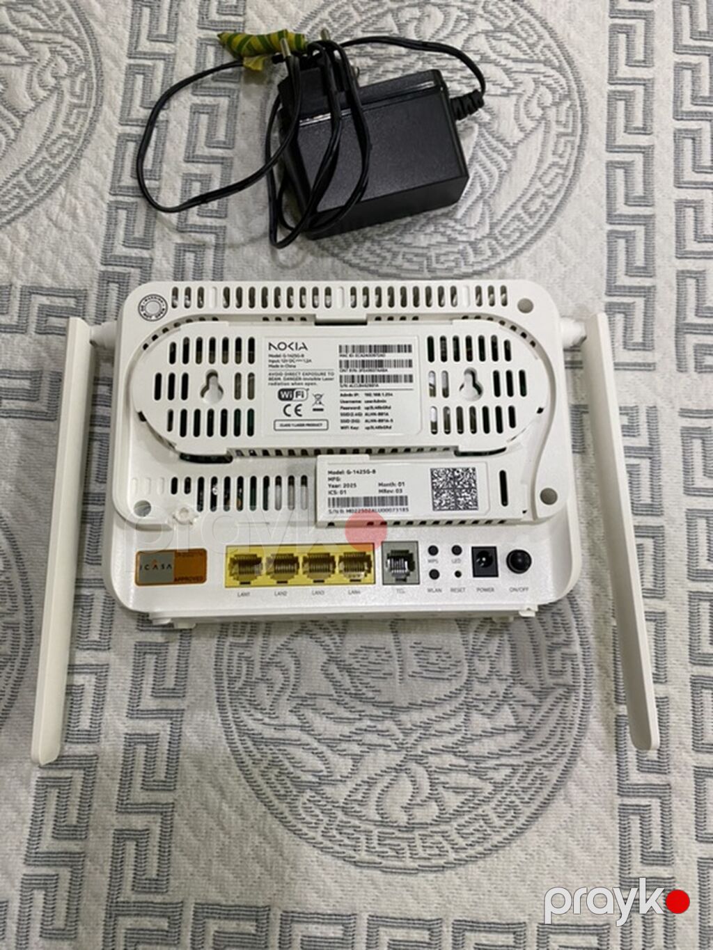 Yalnız ATS interneti üçün modem 4-5 gün istifadə olunub. Yenidir — Şəbəkə və server avadanlığı, Bakı (2)