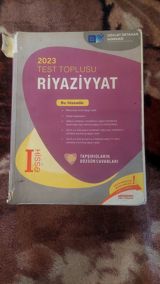 Məhsul: 2023 Test Toplusu – Riyaziyyat (I hissə) Nəşriyyat — Ürünler