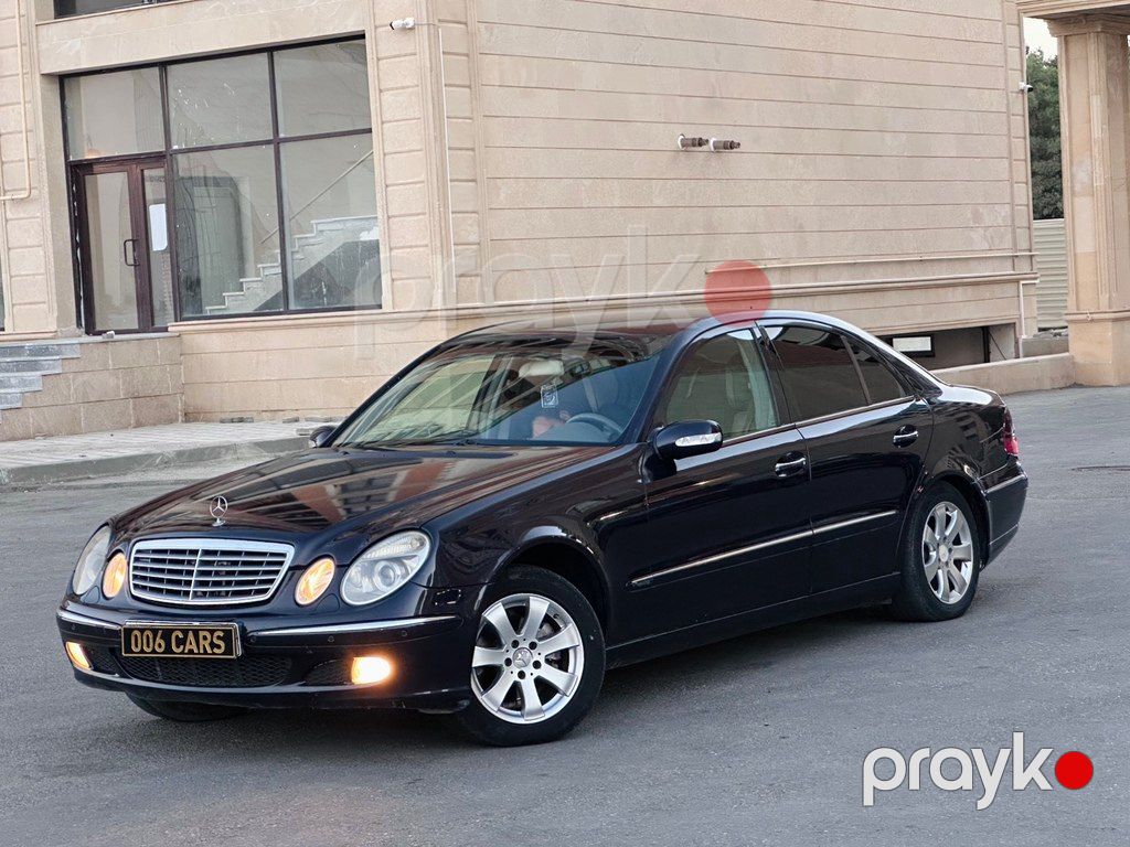 Mercedes E 220, 2.2 L, 2002 il, 216 000 km — Avtomobillər, Sumqayıt (2)