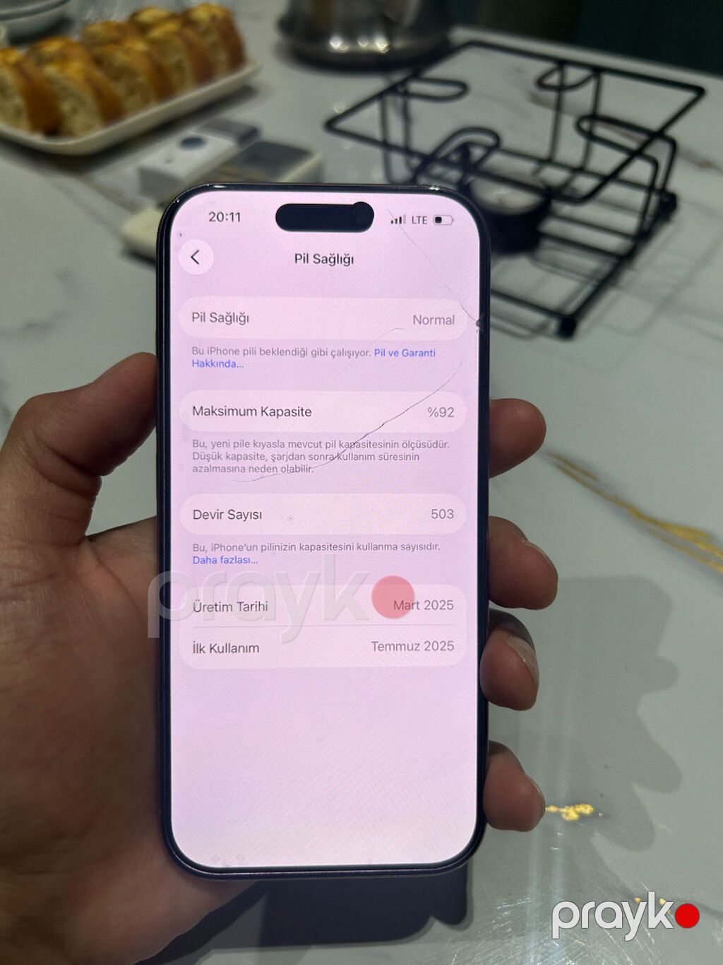 IPhone 16 Pro, 128 GB, Desert Titanium — Apple iPhone, Bakı (5)