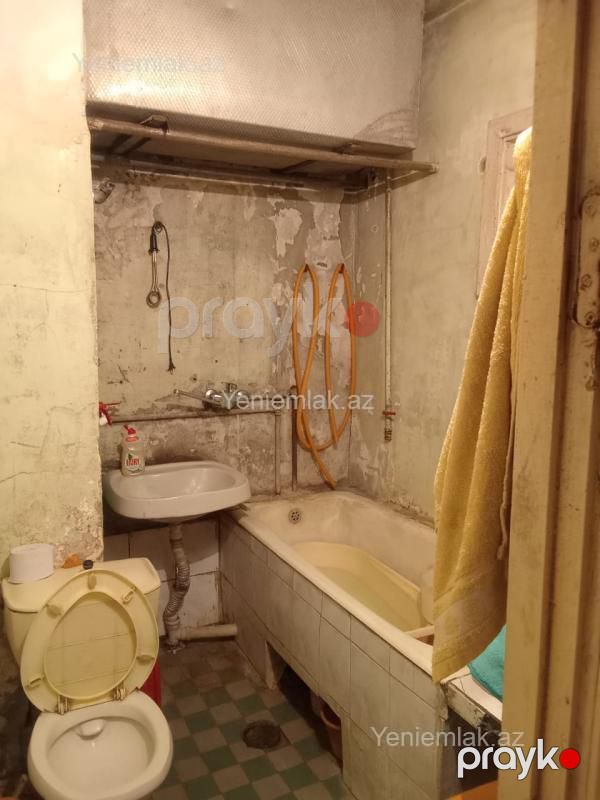 Satılır 1 otaqlı Bina evi menzil (Köhnə tikili), 40 m², Xətai rayonu — Mənzil, Bakı (6)