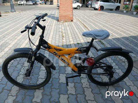 Rambo E-8800 dağ velosipedi - Çərçivə: amortizatorlu, tam asqılı — Bakı