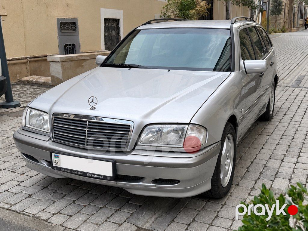 Mercedes C 200, 2.0 L, 2000 il, 198 000 km — Avtomobillər, Bakı (4)