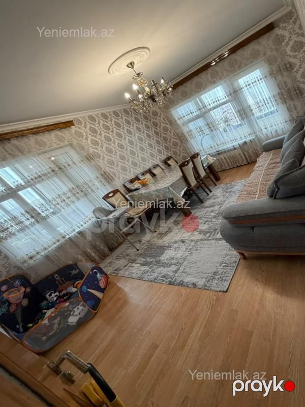 Satılır 4 otaqlı Bina evi menzil (Köhnə tikili), 115 m², Nəsimi rayonu — Mənzil, Bakı (3)