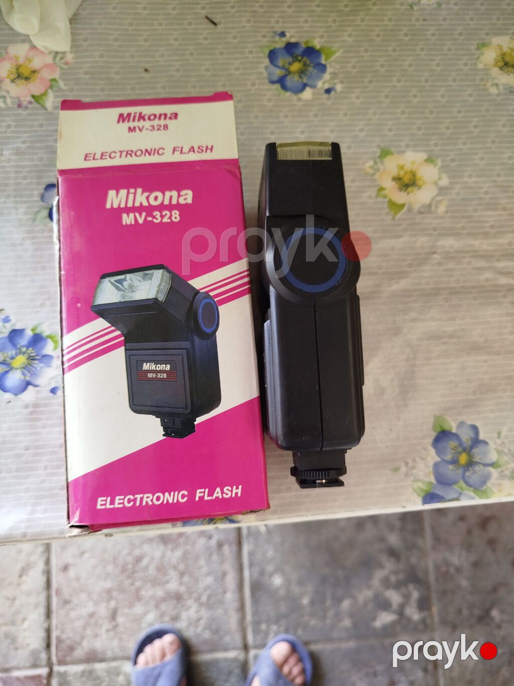 Mikona MV-328 Electronic Flash foto apart ucun 4 x 1.5 batarey ile — İşıq avadanlığı və aksesuarlar, Bakı (6)