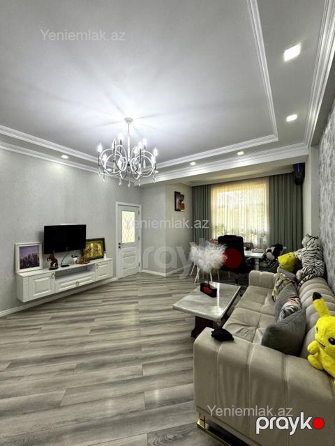 Satılır 3 otaqlı Bina evi menzil (Yeni tikili), 91 m², Xətai rayonu — Bakı