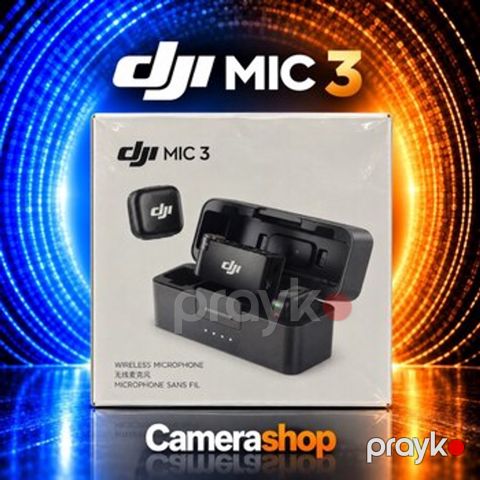 DJI mic 3 simsiz yaxa mikrofonu — Bakı