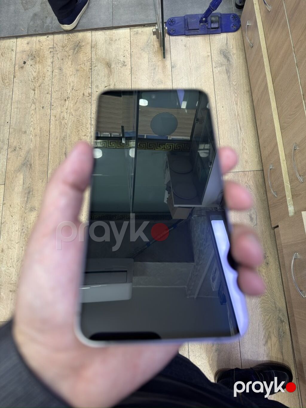 Samsung Galaxy S24 FE, 256 GB, rəng - Boz, Zəmanət, Sensor, Barmaq izi — Samsung, Bakı (6)