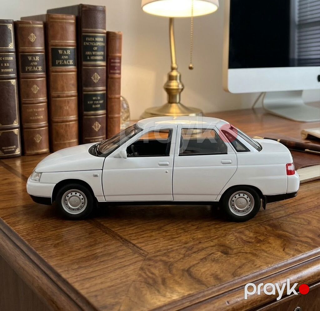 Lada 110 die-cast model avtomobil - Korpus: metal (die-cast) + — Oyuncaq nəqliyyatı, Bakı (6)