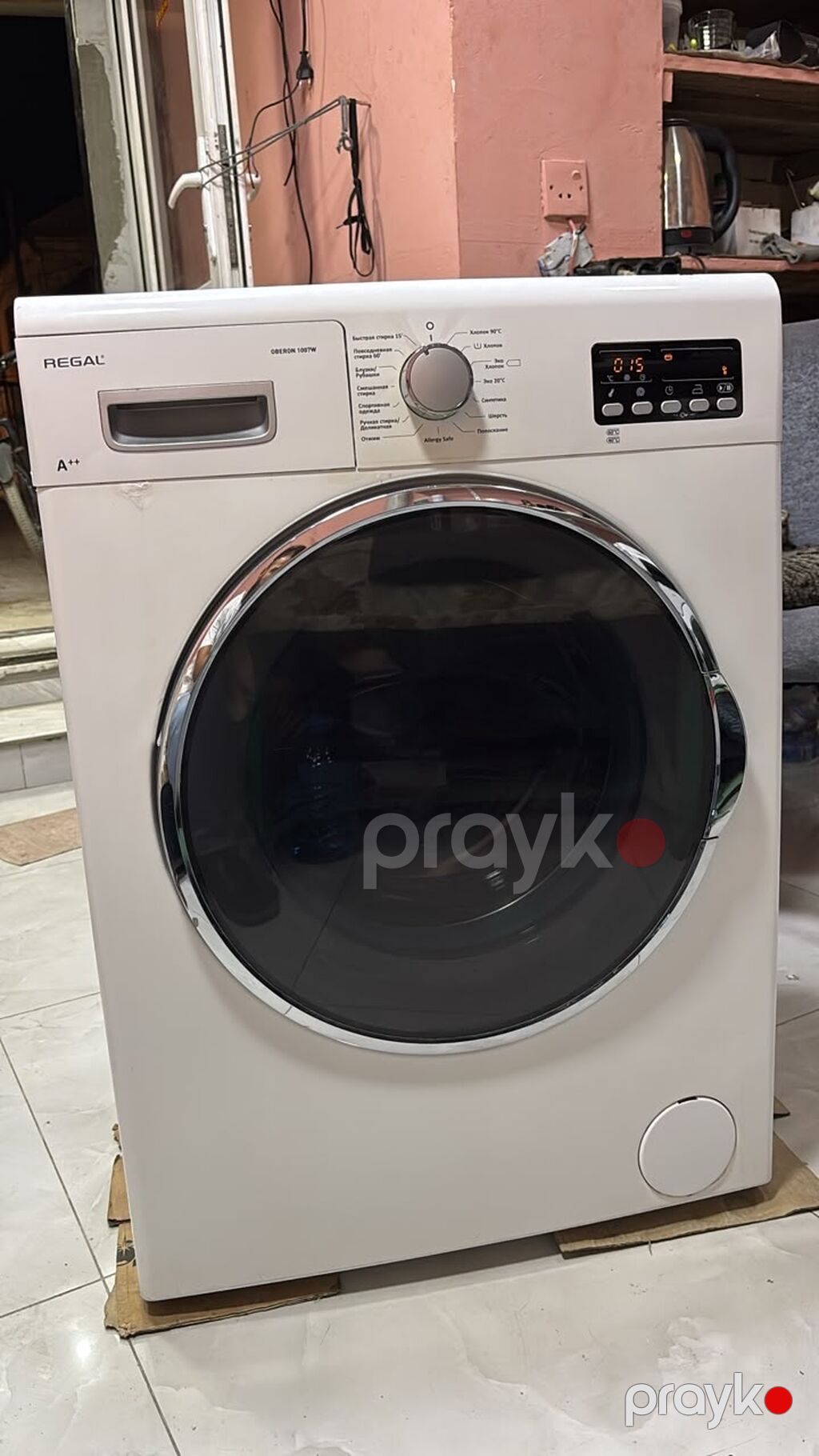 Regal Oberon 1007W önyükləməli paltaryuyan maşın - Enerji sinfi: A — Çamaşır maşınları, Masazır (3)