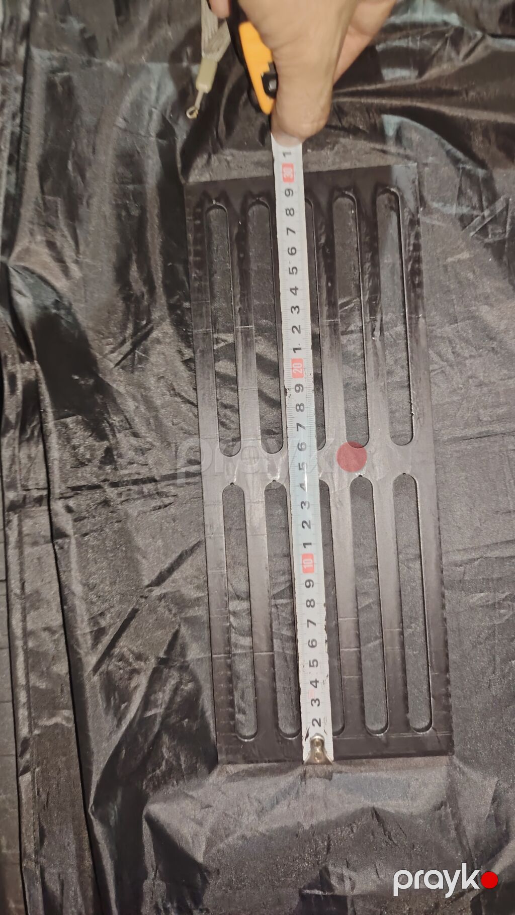 Plastik ventilyasiya qəfəsi/örtüyü (şəbəkə) - Material: sərt, qalın — Hava kanalları, Bakı (3)