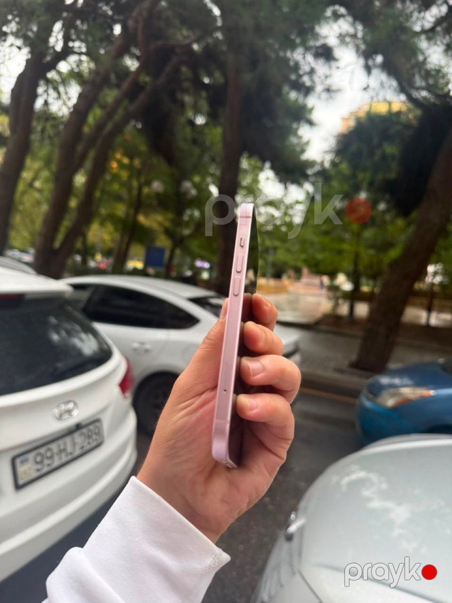 Apple iPhone 15 Pink 128GB/6GB — Smartfonlar, Bakı (4)