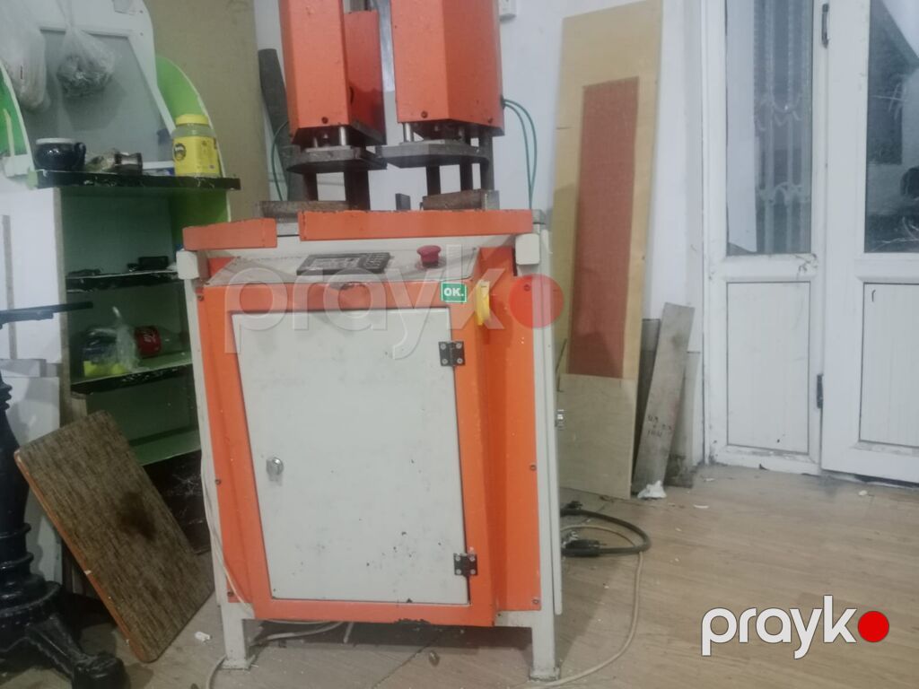PVC/alüminium profillər üçün iki başlı künc qaynaq aparatı — Stanoklar, Bakı (4)