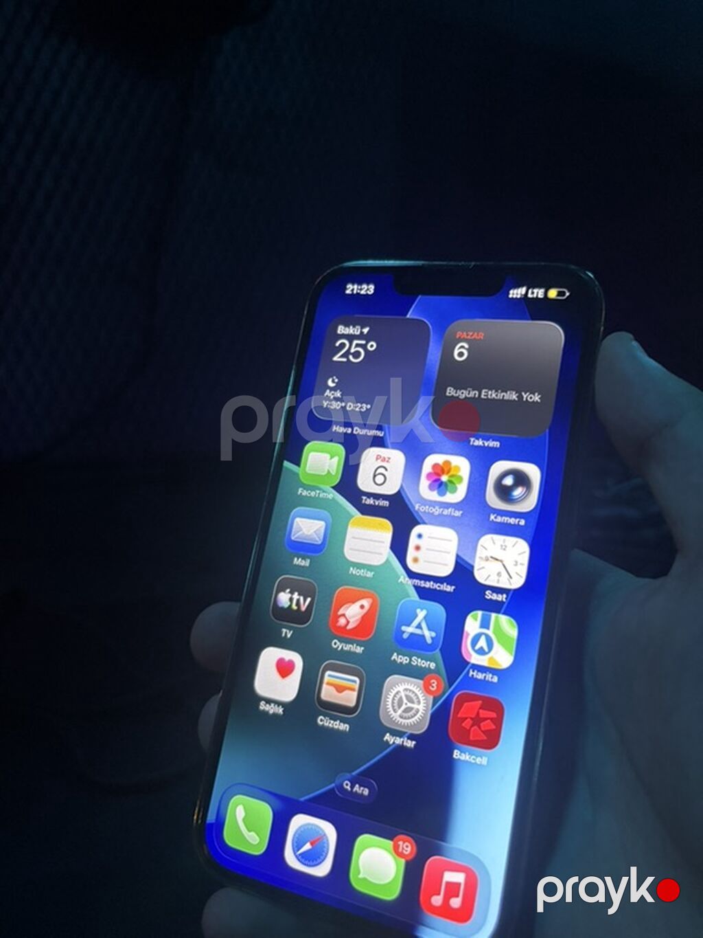 IPhone 13 Pro, Matte Gold, Face ID — Apple iPhone, Bakı (3)