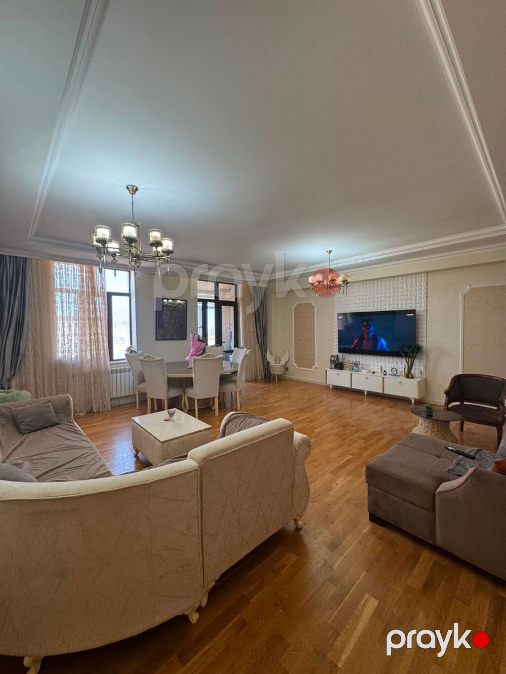 3 otaqlı, Yeni tikili, 175 kv. m — Mənzil, Bakı (3)