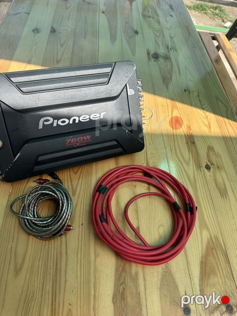Pioneer 760 w sesguclendirici (usliltel) tulpan,plusavot ustunde — Fatmayı