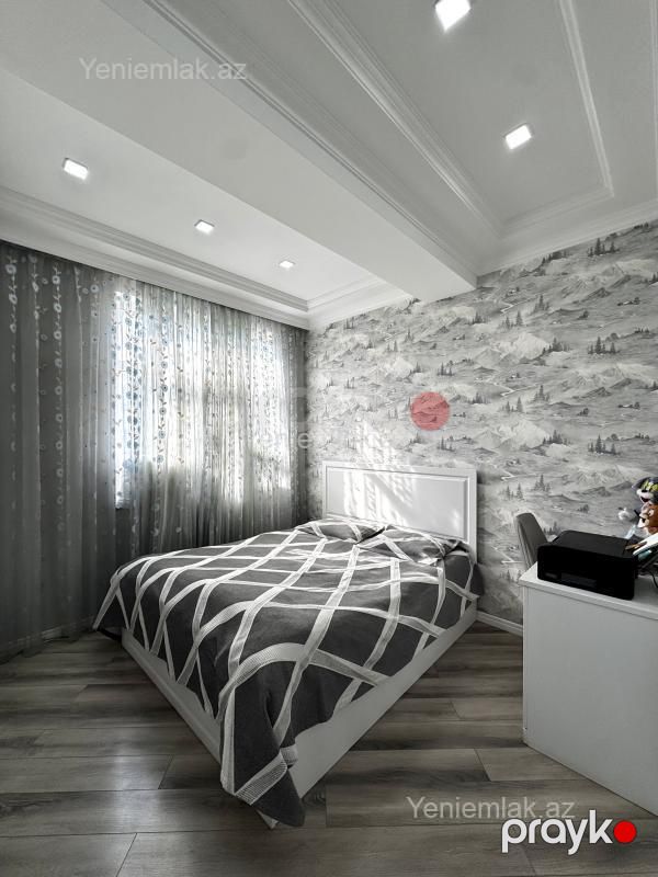 Satılır 3 otaqlı Bina evi menzil (Yeni tikili), 91 m², Xətai rayonu — Mənzil, Bakı (6)
