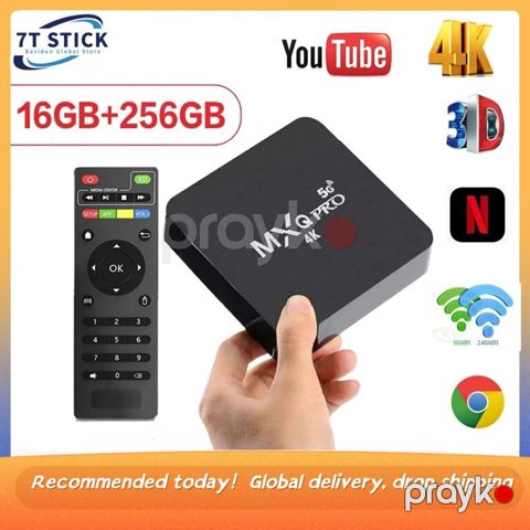 TV box MXQ PRO 4RAM 64GB Android 14 4K 5G — Bakı