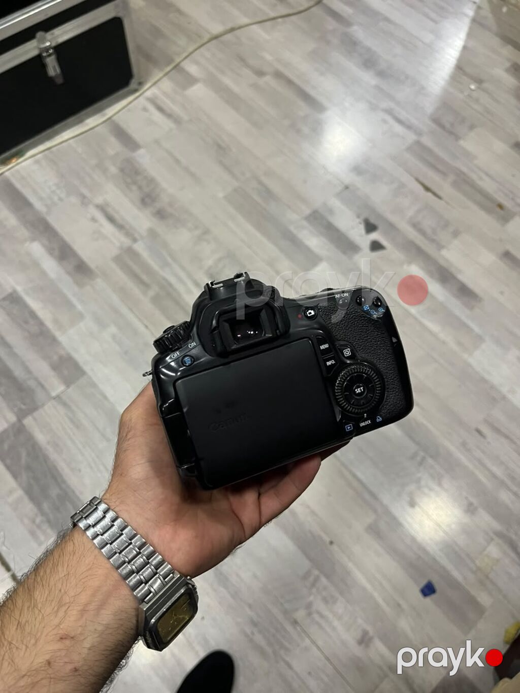 Canon EOS 60D Dslr fotoaparat + Canon EF-S 18-55mm f/3.5-5.6 II kit — Fotoaparat, Gəncə (2)