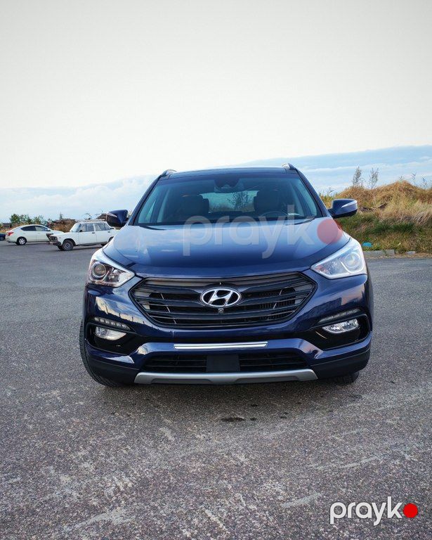 Hyundai Santa Fe, 2.0 L, 2018 il, 129 000 km — Avtomobillər, Bakı (4)