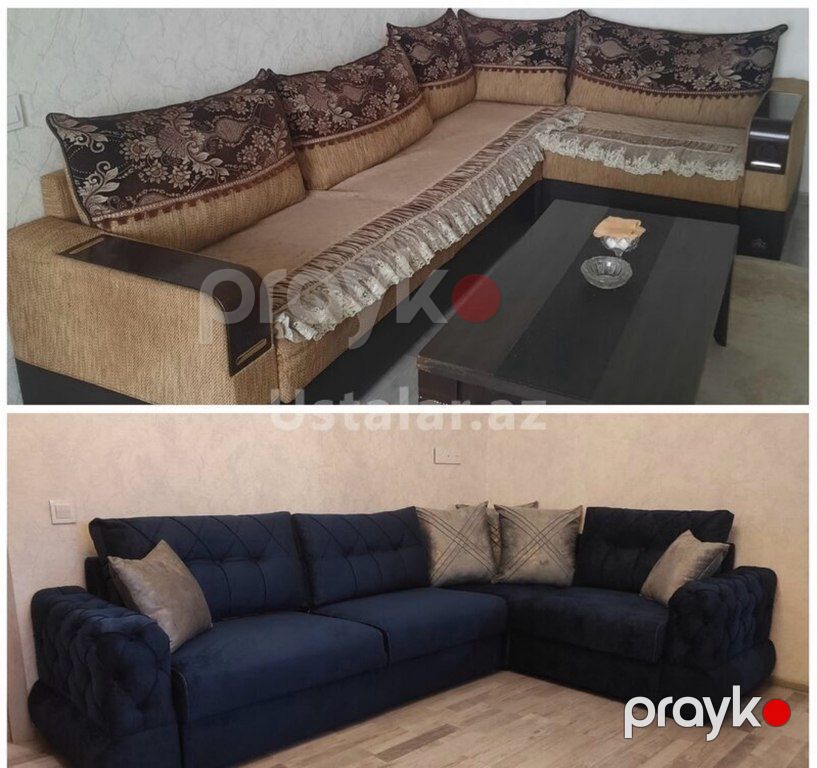 Divan təmiri — Mobilyaların montajı, təmiri və restavrasyonu, Bakı (2)