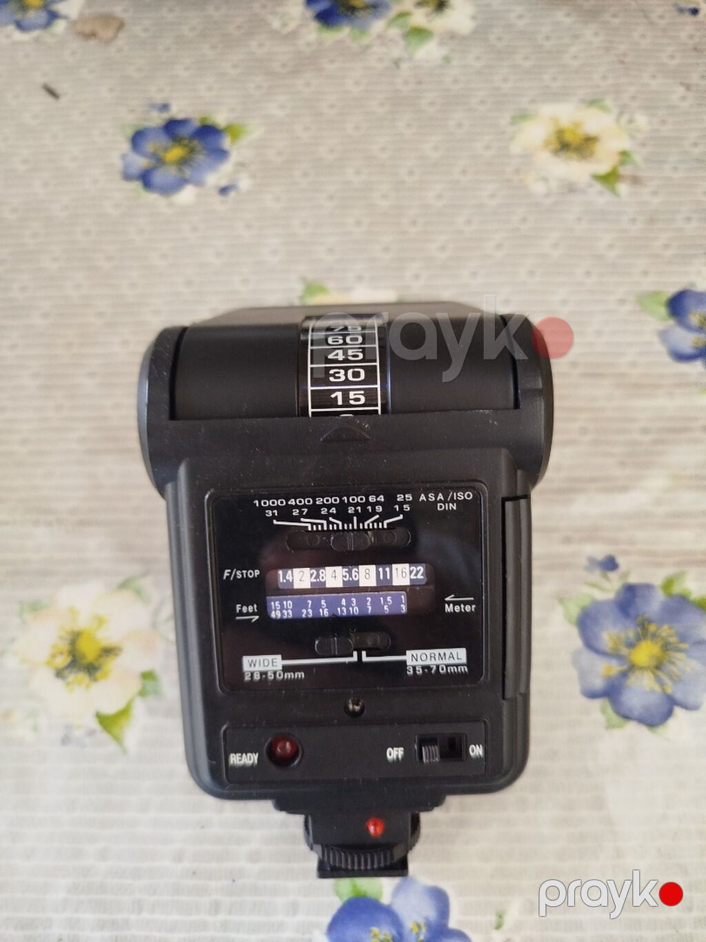 Mikona MV-328 Electronic Flash foto apart ucun 4 x 1.5 batarey ile — İşıq avadanlığı və aksesuarlar, Bakı (3)