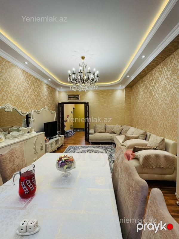 Satılır 3 otaqlı Bina evi menzil (Yeni tikili), 105 m², Xətai rayonu — Mənzil, Bakı (2)
