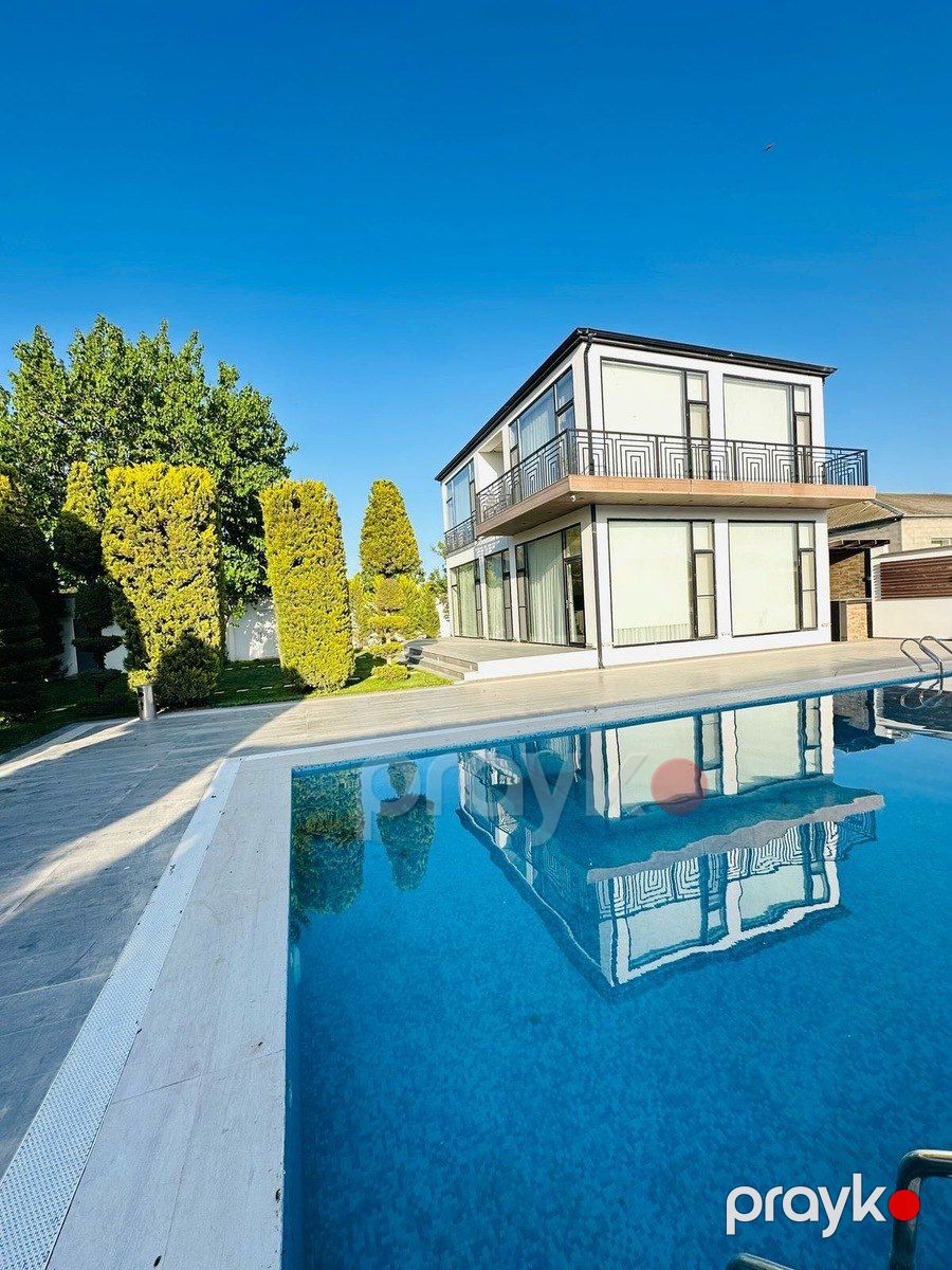 İcarəyə verilir 5 otaqlı həyət evi/bağ evi 400 m² — Ev, villa, Bakı (6)