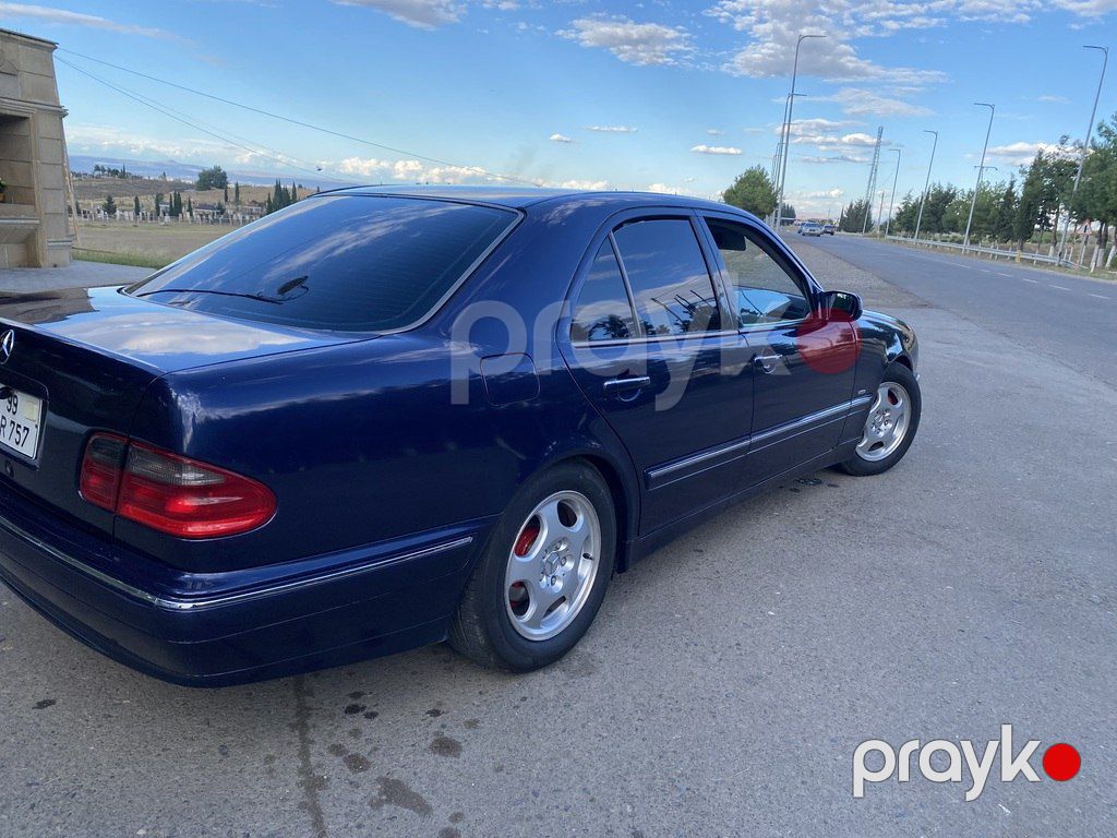 Mercedes E 240, 2.4 L, 1999 il, 250 000 km — Avtomobillər, Qazax (5)