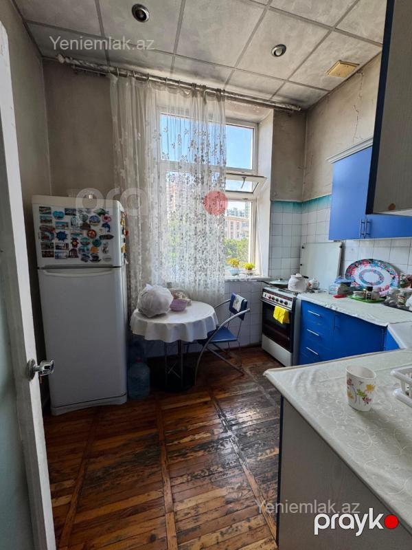 Satılır 2 otaqlı Bina evi menzil (Köhnə tikili), 65 m², Yasamal rayonu — Mənzil, Bakı (4)
