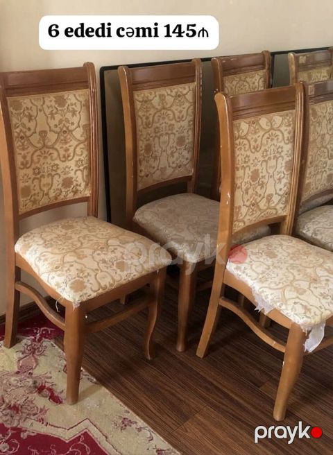 Qonaq otağı üçün, İşlənmiş, Stul — Bakı