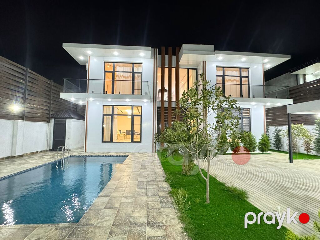 İcarəyə verilir 5 otaqlı həyət evi/bağ evi 400 m² — Ev, villa, Bakı (2)