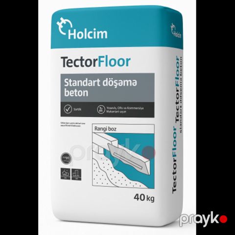Floor Standart döşəmə beton 40kq "Tector" — Bakı