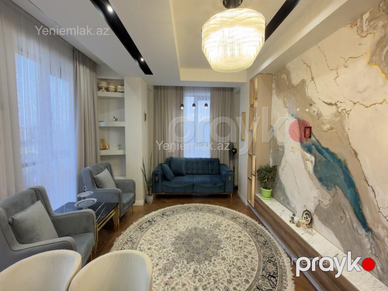 Satılır 3 otaqlı Bina evi menzil (Yeni tikili), 108 m², Nərimanov rayonu — Mənzil, Bakı (3)