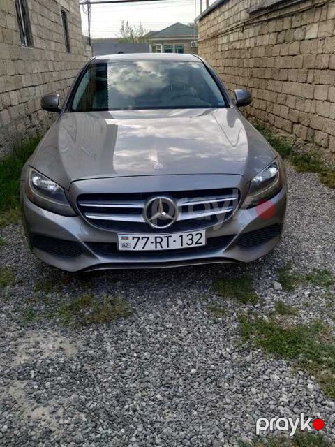 Mercedes C 300, 2.0 L, 2016 il, 95 000 km — Bakı
