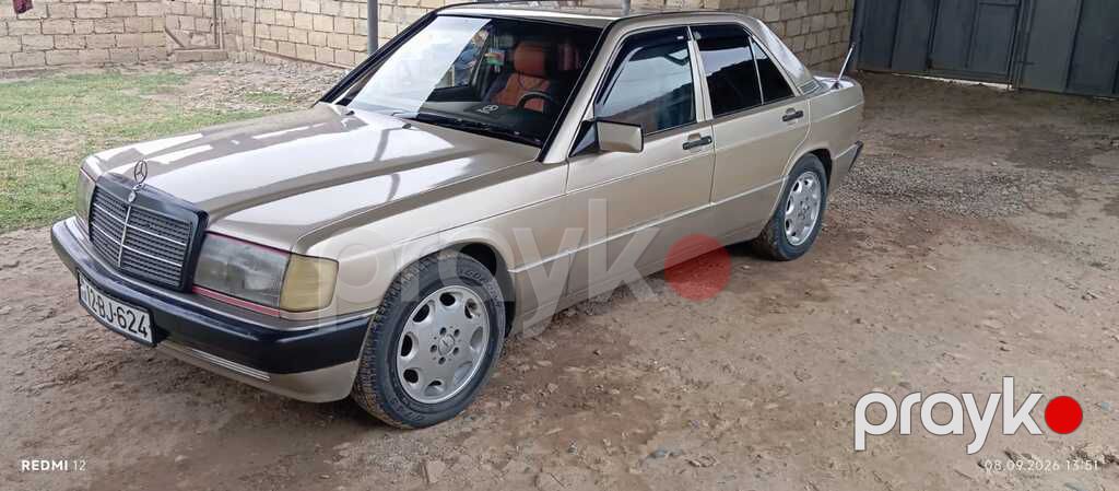 Mercedes 190, 2.0 L, 1991 il, 200 000 km — Avtomobillər, Bakı (9)