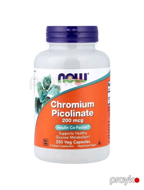Məhsul: NOW Chromium Picolinate – 200 mcg Xüsusiyyətlər: - Doza: 200 — Gəncə