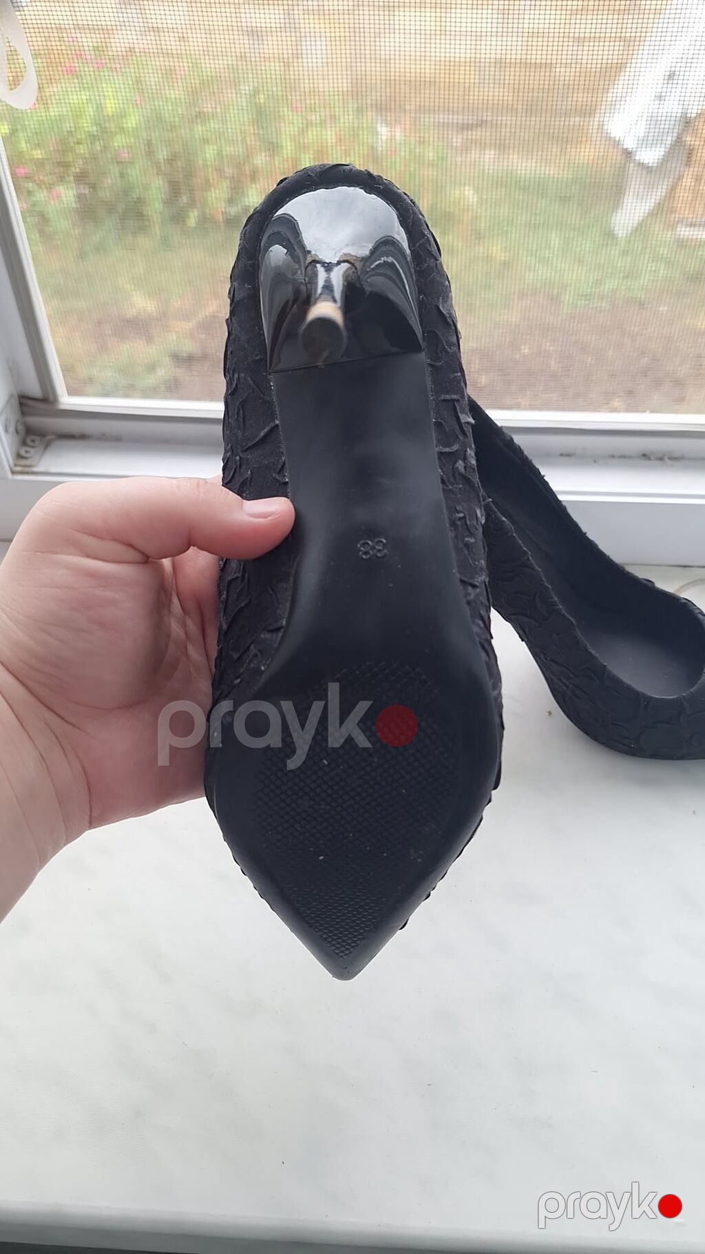 Tuflilər, Ölçü: 38, rəng - Qara, Yeni — Tufl, Şirvan (3)