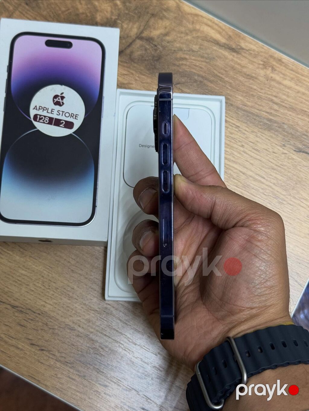 IPhone 14 Pro, 256 GB, Deep Purple, Zəmanət, Kredit, Simsiz şarj — Apple iPhone, Bakı (4)