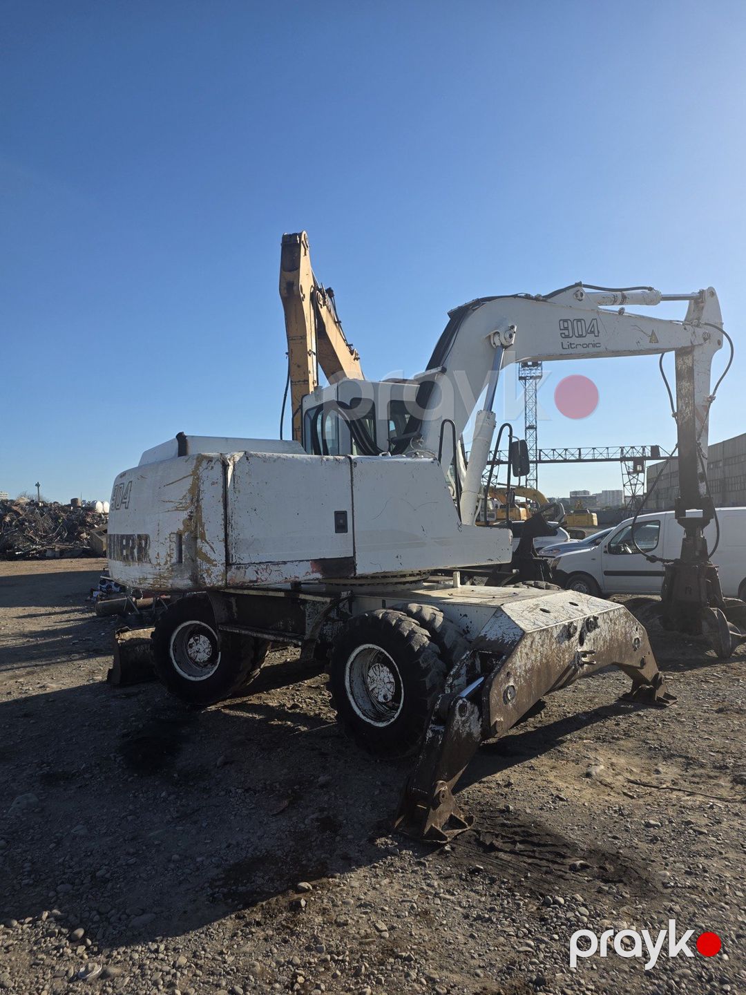 Ekskavator Liebherr, 2005 il — İnşaat texnikası, Bakı (5)