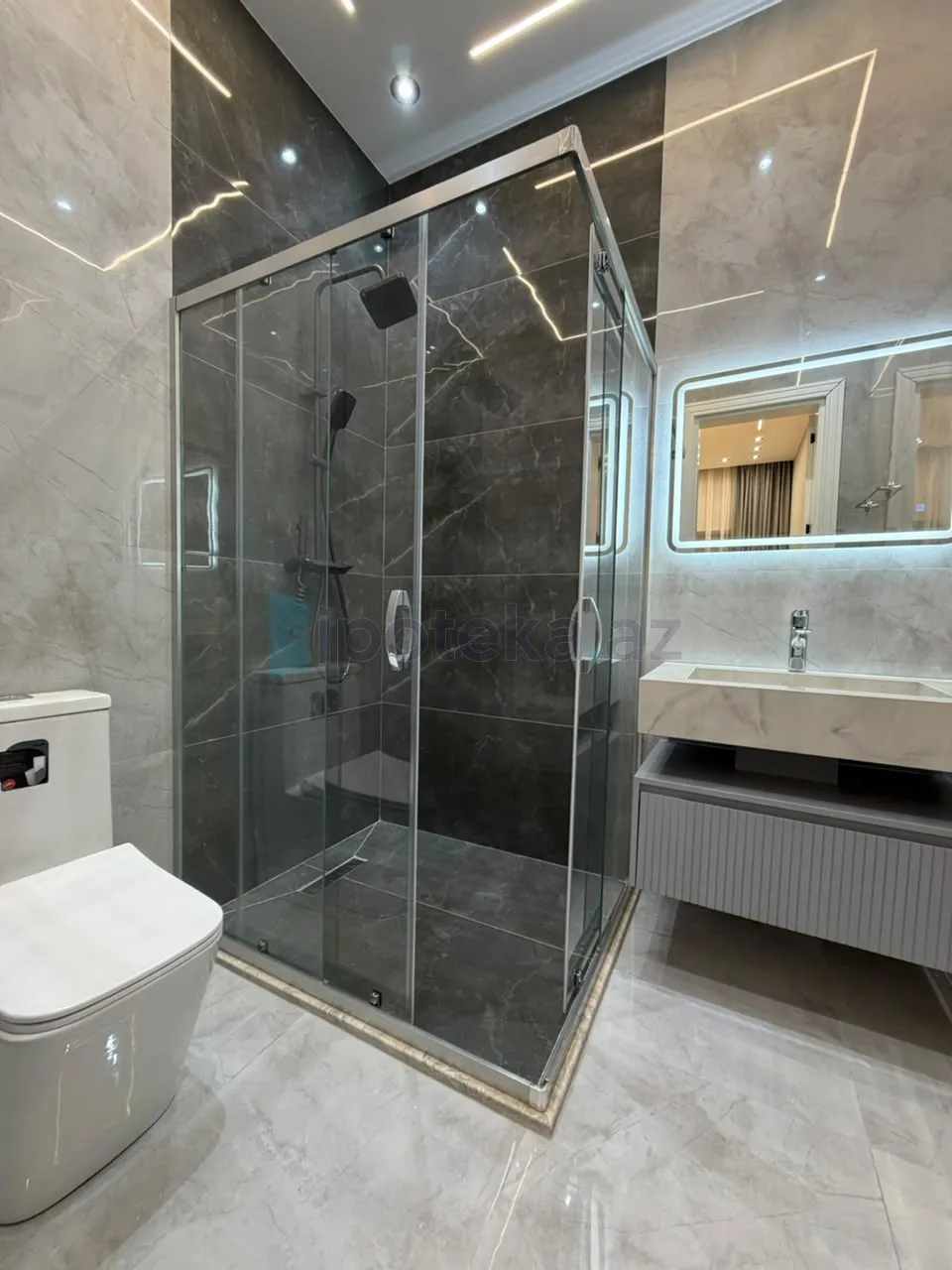 Satılır: 4 Otaq, Bağlar, Xəzər r., Mərdəkan q., 150.00 m² — Torpaq, Qala (10)