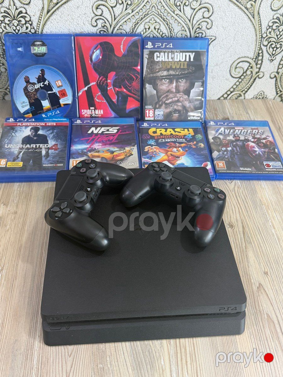 Sony Playstation 4 Slim 500GB — Oyunlar, konsollər və proqramlar, Bakı (2)
