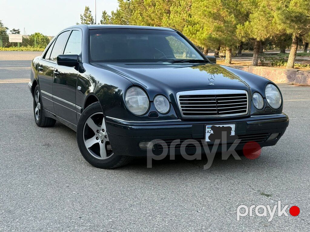 Mercedes E 200, 2.0 L, 1999 il, 350 000 km — Avtomobillər, Bakı (2)