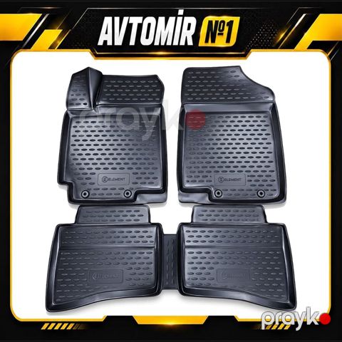 Hyundai Accent/Solaris 2011-2017 üçün salon rezin ayaqaltı Hyundai — Bakı