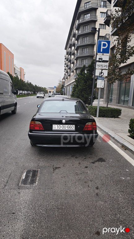 BMW 740, 4.4 L, 1998 il, 100 000 km — Avtomobillər, Bakı (6)