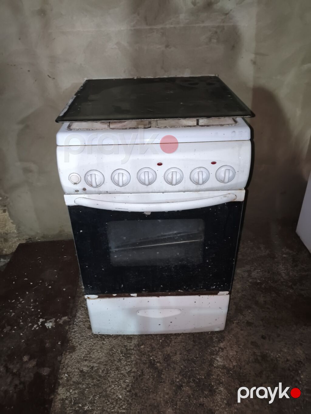 Qarışıq sobası Ayrıca dayanan, 4 gözlü, İşlənmiş — Plitələr, Bakı (2)